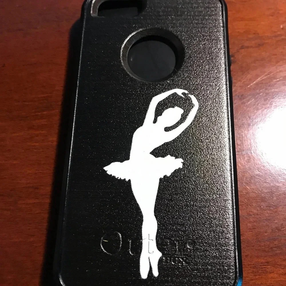 NWT Otterbox Case Black Ballerina iPhone 5/5s